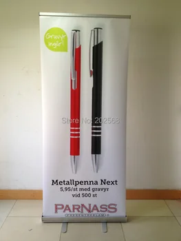

Freeshipping 32"x79" Promotion Roll up Banner, Aluminium Roll up stand, Retractable banner stand