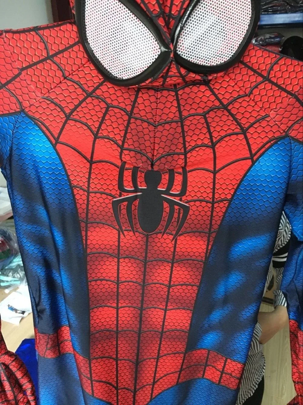Buy Hot sale High Quality Spiderman Costume 3D Print Spandex Spiderman Cosplay