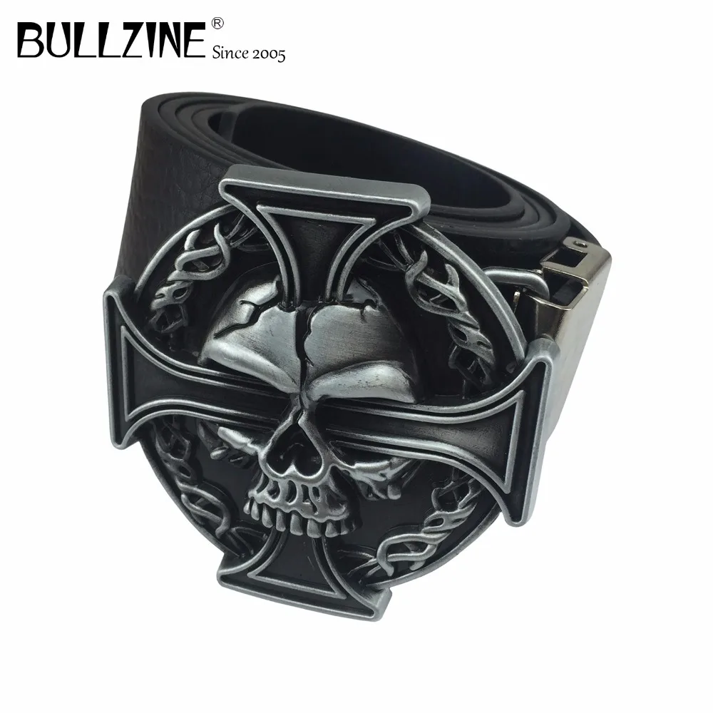 Bullzine western cross джинсы с изображением черепа в ковбойском стиле подарок пряжка на