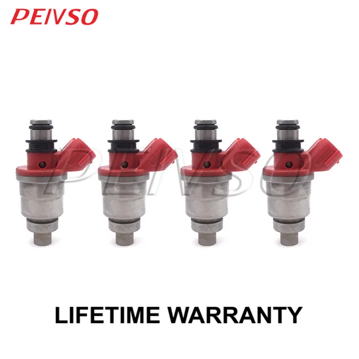 

4x JSJJ-5 16611-AA410 Renovation Fuel Injector For SUBARU Legacy / Forester EJ201 / EJ202 1997-2005