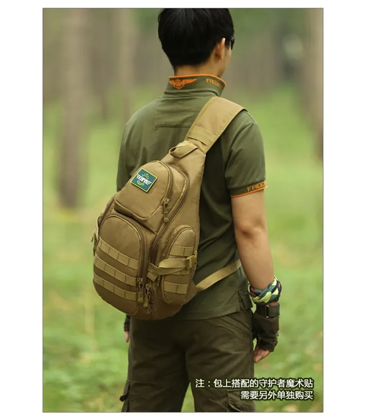Мужская сумка Военный нейлоновый рюкзак для досуга тактические сумки водонепроницаемые походные многофункциональные 14 дюймовые нагрудные сумки на плечо