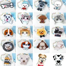 Продажа Harajuku забавные мода милый мультфильм Булавки broocher для Для женщин платье животных кота собаки хаски Pet Акриловые Воротник Шпильки знак корсаж