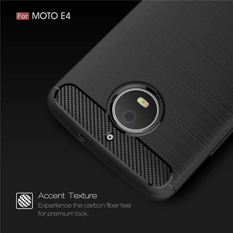 

Fitted Cases For Motorola MOTO E4 / E4 Plus New Anti-knock Soft Silicone TPU Back Cover Mobile Phone Case