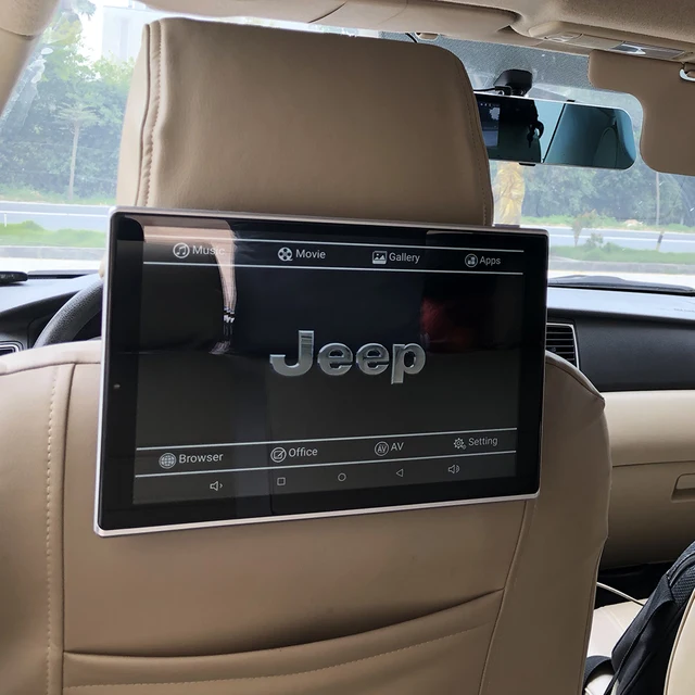 2019 Latest Car Television Auto TV Monitor In The Headrest DVD Player