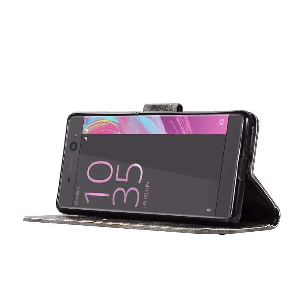 Кожаный чехол книжка для телефона Xperia XA F 3111 3112 3113 3115 чехлы Sony X A F3111 F3113 F3115 F3112 Dual