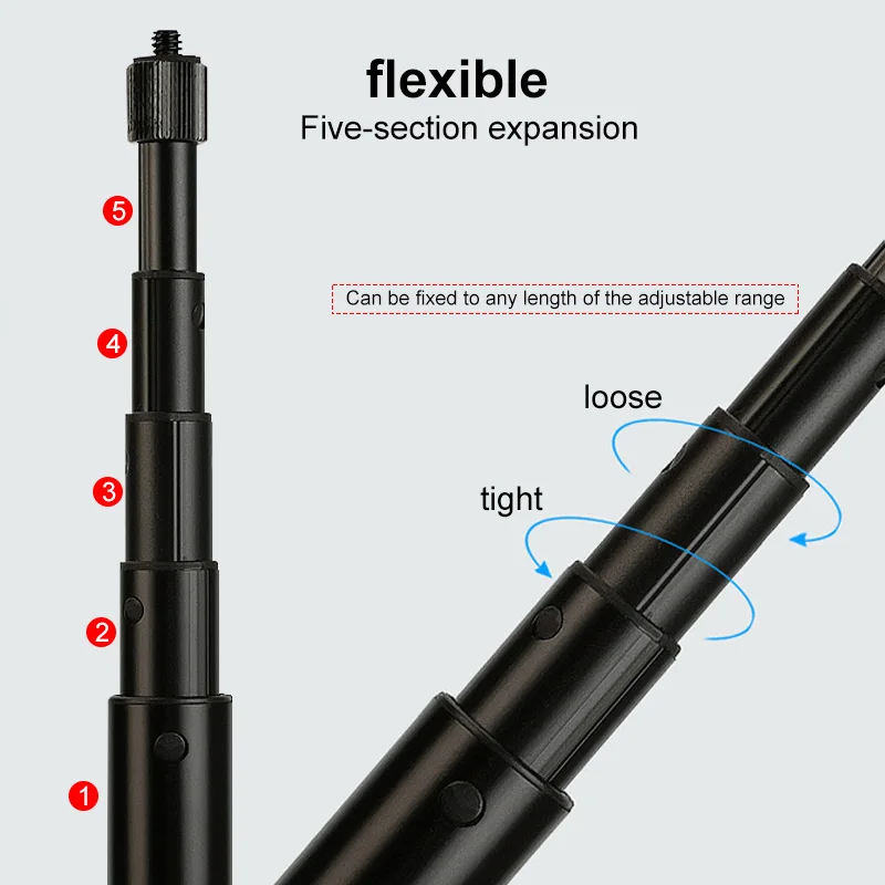 Монопод для селфи с ручкой и винтом 1/4 камеры Insta360 One X2 параномическая камера ONE X