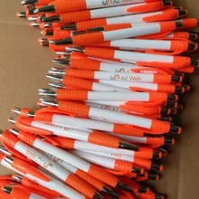 Новинка! Лидер продаж! Рекламная пластиковая белая ручка-бочонок, лучший логотип компании, подарок, специально для Канады