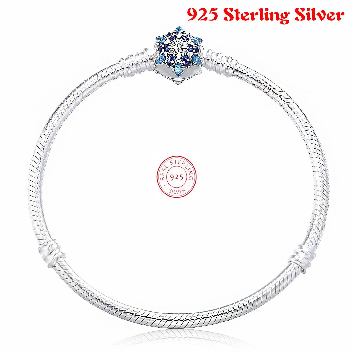 bracciale pandora con fiocco di neve bracciale pandora con fiocco di neve