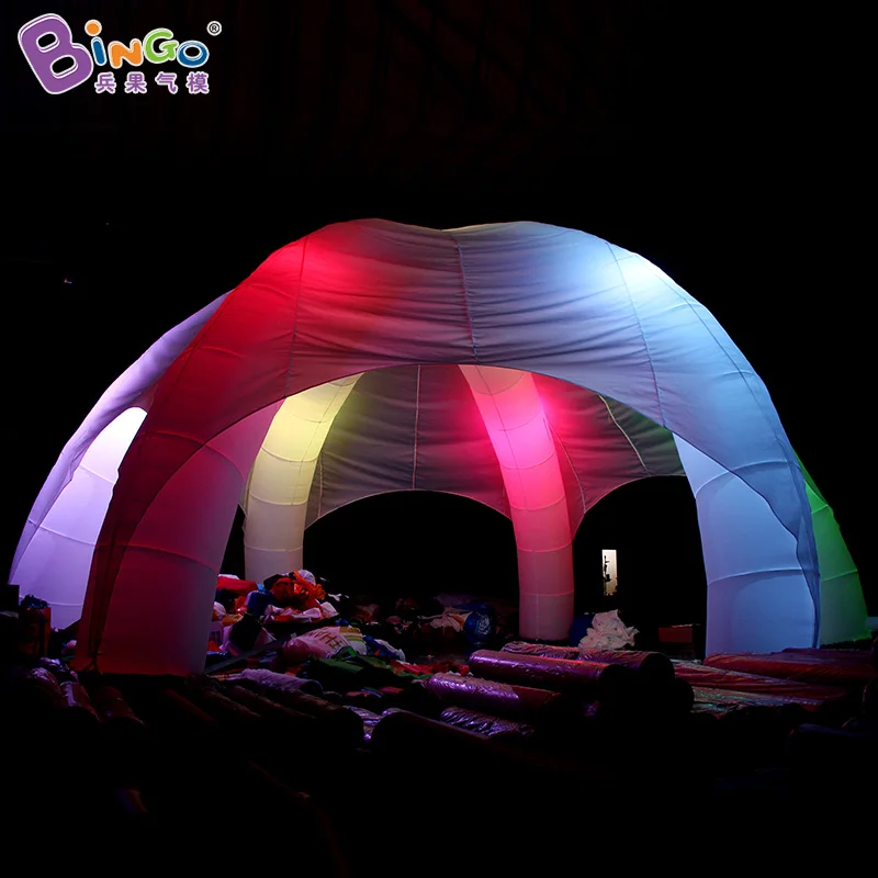  Free shipping LED lighting inflatable marquee tent for sale customized inflatable car roof tents wi