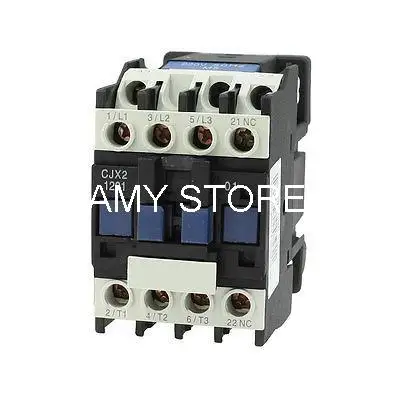 CJX2-1210 660V Ui 20 Amp 3 полюса 1NO 50Hz катушка переменного тока Контактор AC 24V AC36V AC110V AC220V AC380V