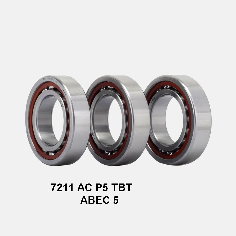 7211 AC P5 TBT ABEC 5 CNC Machine Tool Spindle Bearing Precision