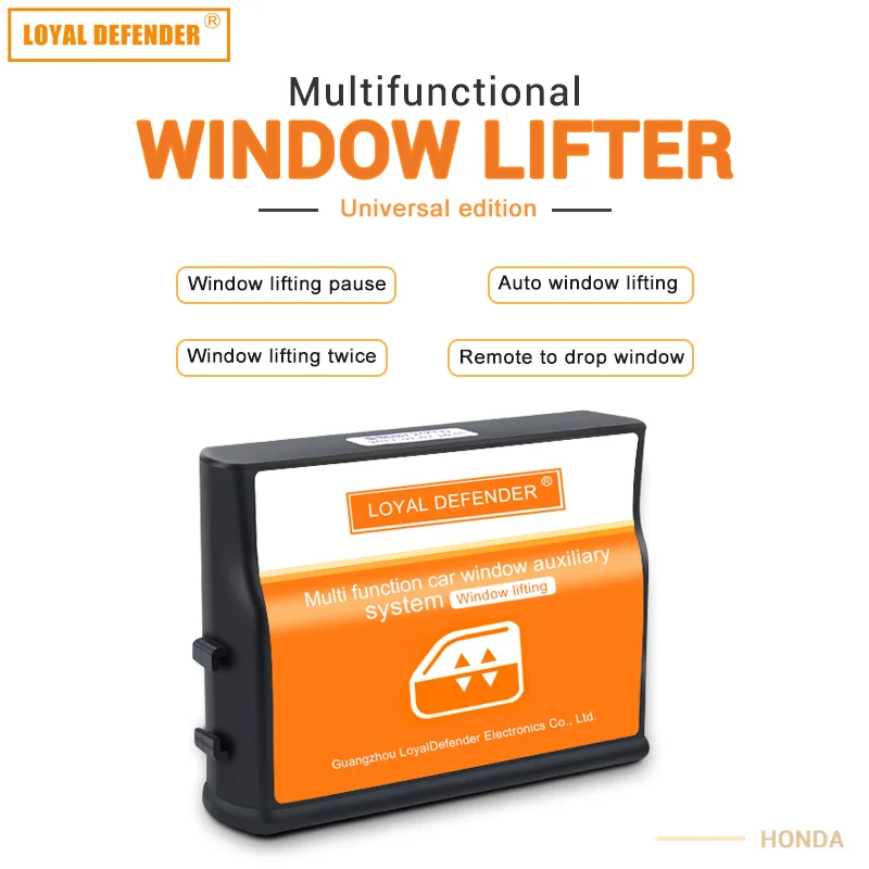 Car Power Window Roll up Closer for Honda CRV 2014-2016 Auto Superminiature Mainframe Box Four Doors Remotely Close The Windows