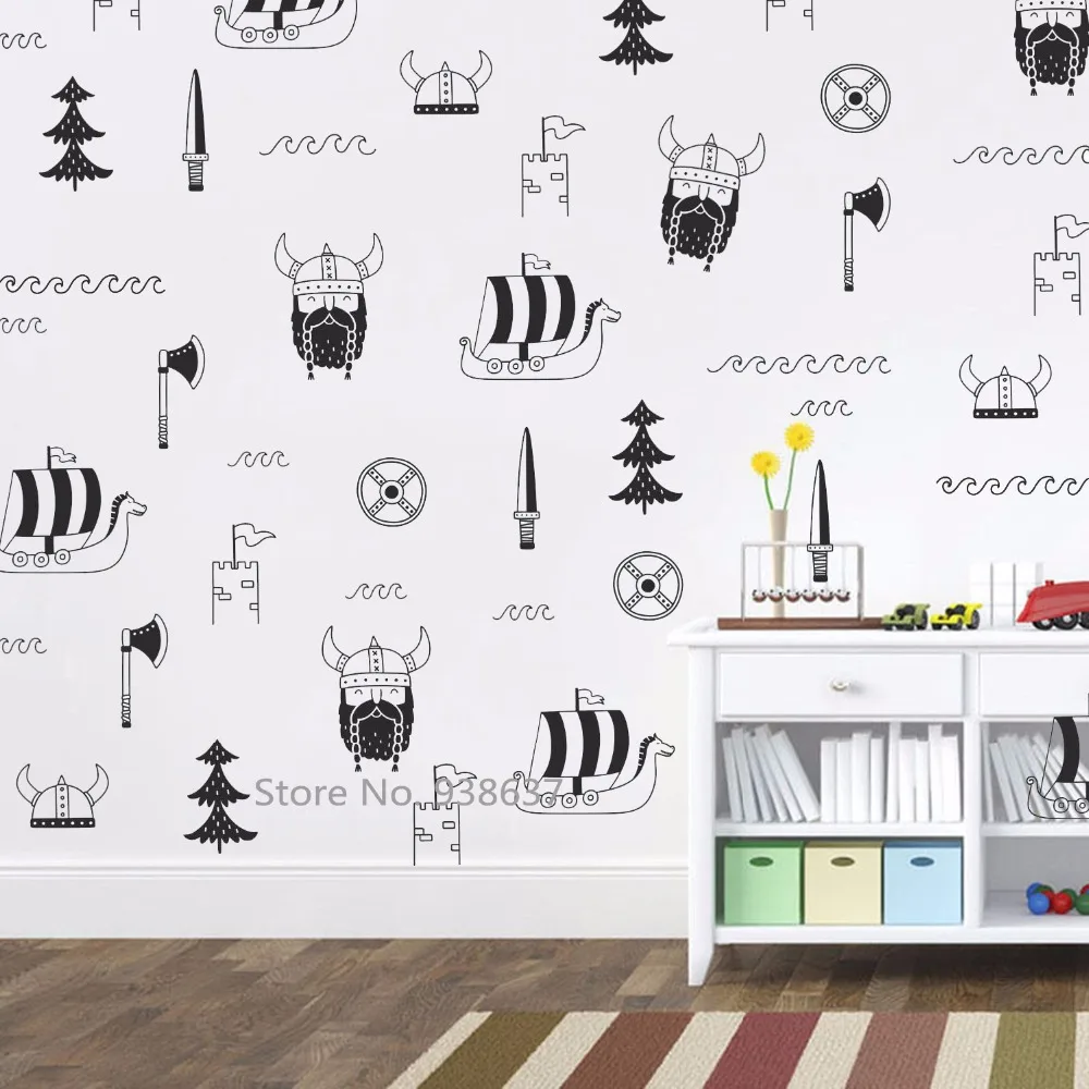 viking nursery decor