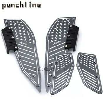 

Fit For YAMAHA XMAX 125 X-MAX 250 XMAX 300 X-MAX 400 2018-2019 Footrest Pedal Motorcycle Front & Rear Footboard Steps Foot Plate