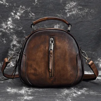 

Woman Bag 2018 Luxury Brand Designer Casual Women Genuine Leather Handbags Fashion Women's Shoulder Messenger Bags Retro