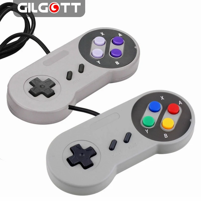 Wired font b Game b font Controller Joystick for Super Nintendo SFC SNES font b Console