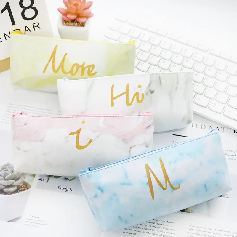 

Creative Small Fresh Student Pencil Bag Simple Stationery Bag Pen Bag Men and Women Large Capacity Pencil Case Pencil Bag