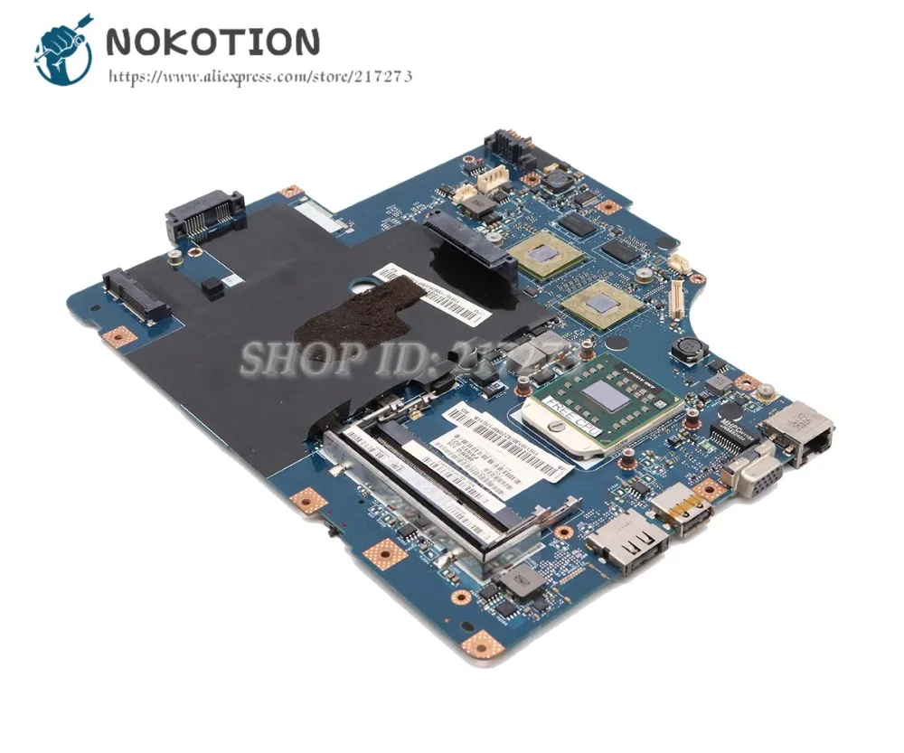 NOKOTION для lenovo G565 Z565 Материнская плата ноутбука NAWE6 LA-5754P Socket S1 DDR3 HD5340 GPU основная плата