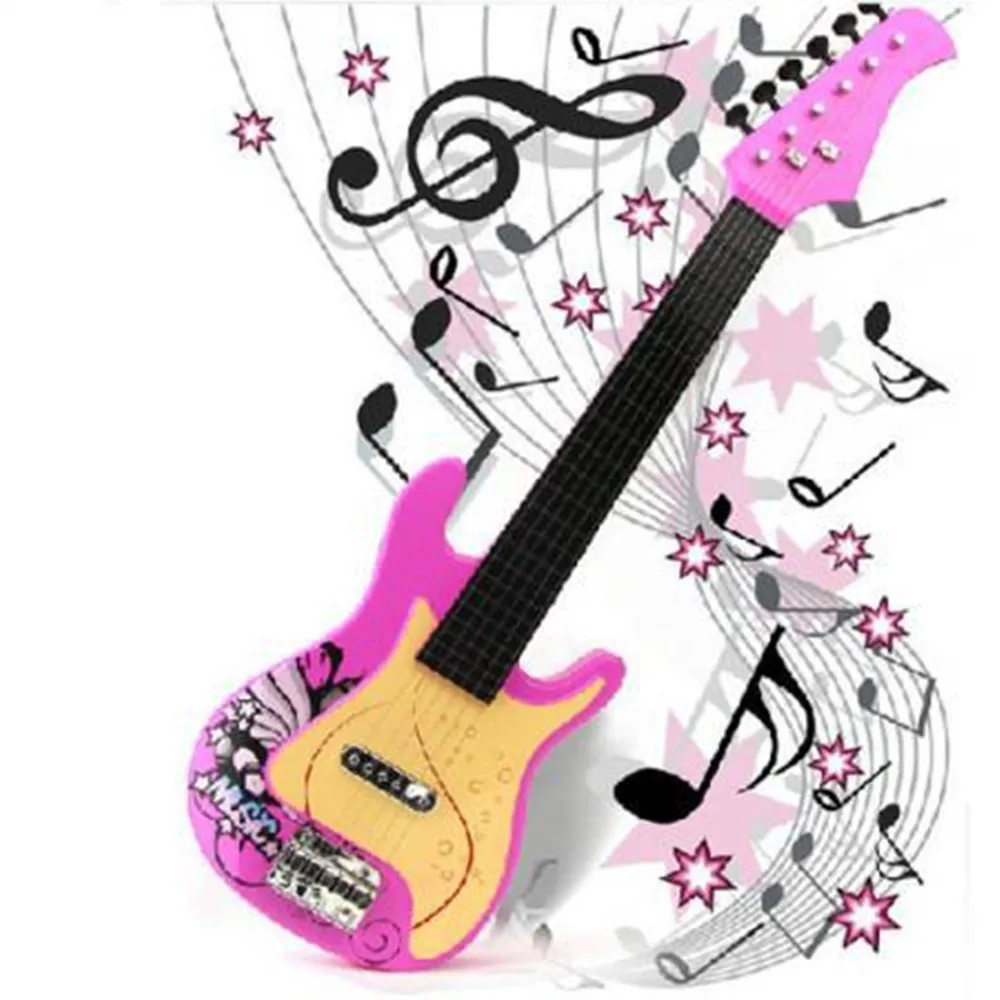 Alta calidad 6 cuerdas guitarra principiantes práctica