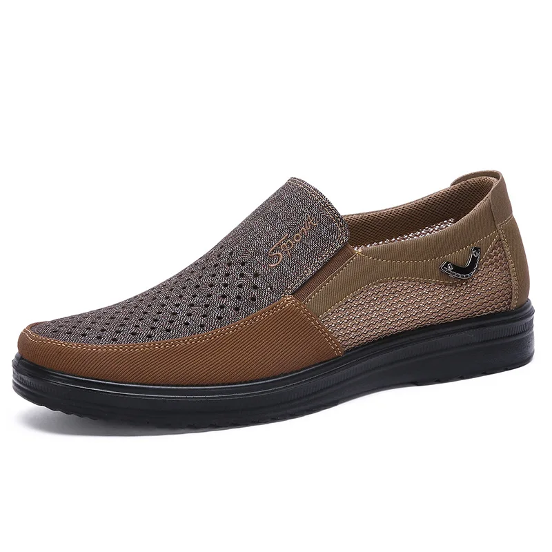 

2019 New Listing Fashion Men Shoes and Casual Shoes Flyweather Comfortable Breathabl Non-leather Lightweight Shoes