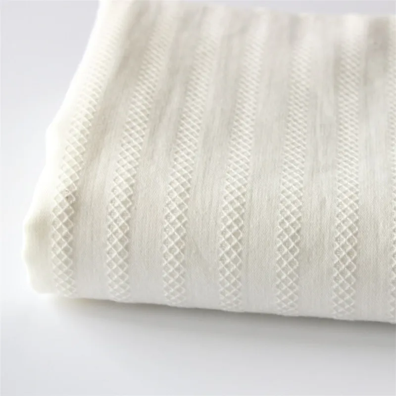 Высококачественная хлопковая ткань с вышивкой, белая хлопковая ткань с вышивкой, ткань для одежды, ширина 150 см, HG01