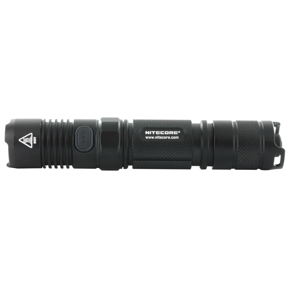 NITECORE 1000 LMs CREE XP-L HI V3 светодиодный P12GT тактический фонарь без 18650 батареи супер яркий фонарь для самозащиты