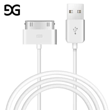 GUSUG USB кабель для быстрой зарядки для iPhone 4 s 4S 3g S 3g iPad 1 2 3 iPod Nano itouch 30 Pin оригинальное зарядное устройство адаптер для синхронизации данных cor