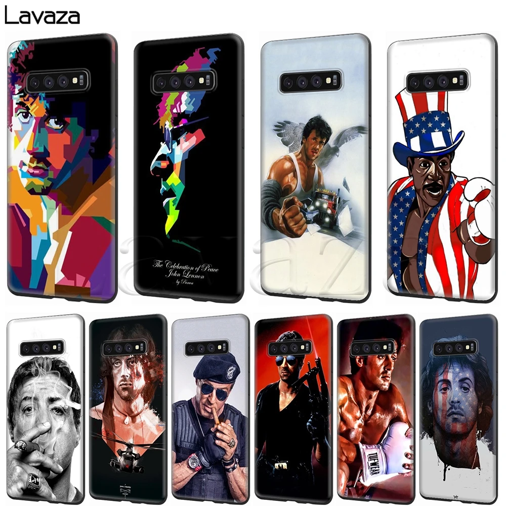 

Lavaza Sylvester Stallone Soft Silicone Case for Samsung Galaxy S6 S7 Edge S8 S9 S10e Plus A3 A5 A6 A7 A8 A9 J6 Note 8 9 2018