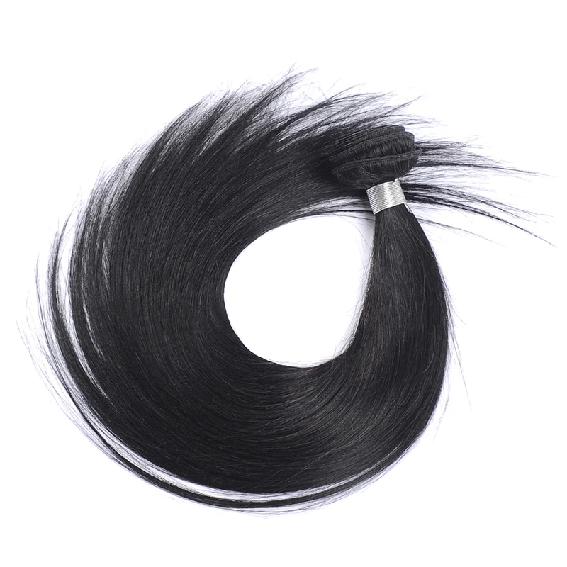 Pinshair бразильские прямые пучки волос с закрытием 100% человеческих волос Плетение 3 шт пучки с закрытием шнурка не пучки волос remy