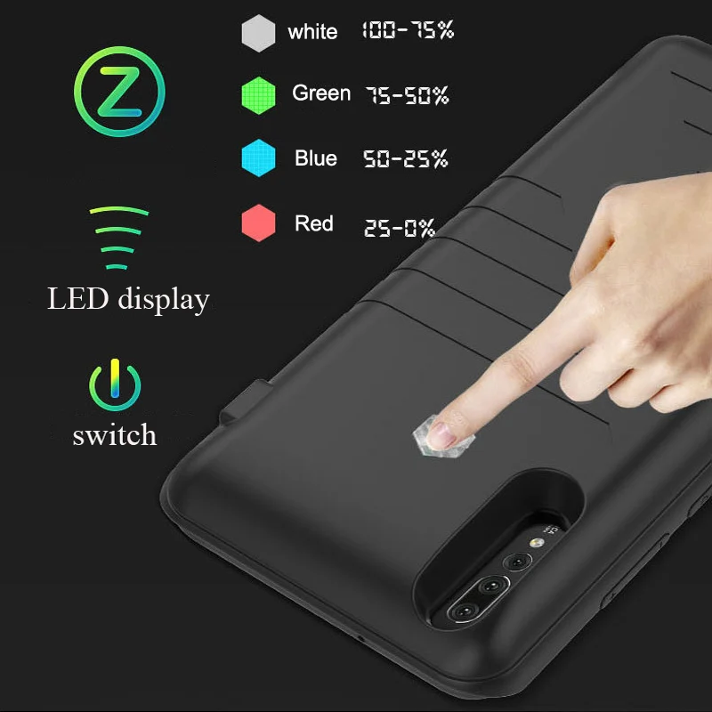 

for Huawe p20 lite p20 pro Back up battery Battery charging phone case charger for huawei p20 Power bank external charging cove