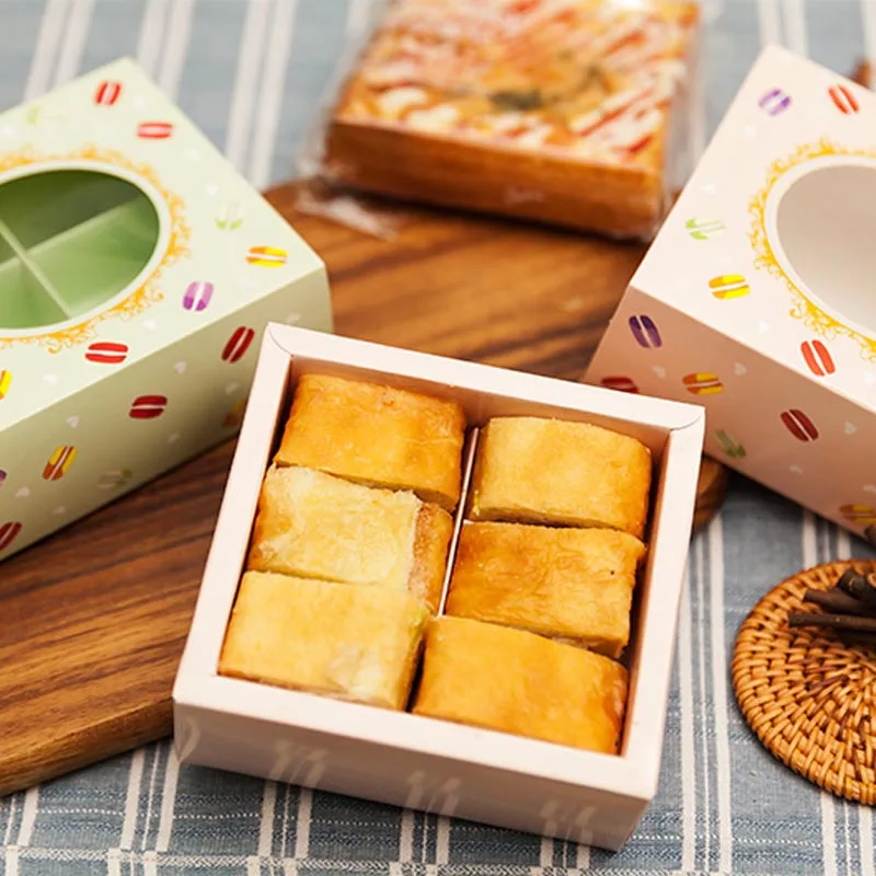 10-High-End-Macarons-Packaging-Gift-Box-Baking-Tansparent-Window-Packaging-Drawer-Cake-Cookie-Box-Wedding (2)