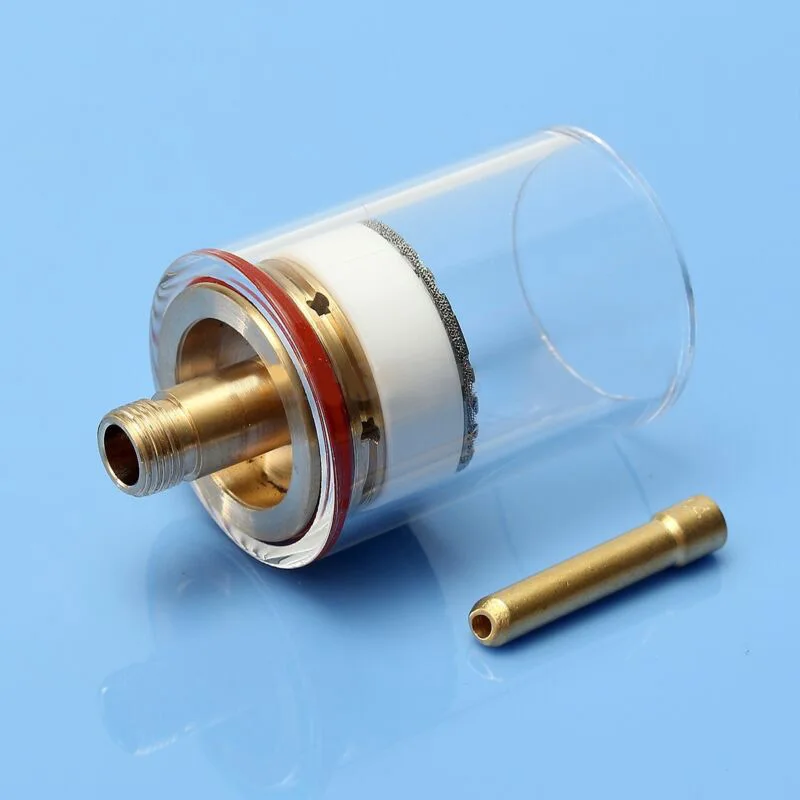 

High Quality 5 PCS/Set TIG Welding Torch Cup Champagne Nozzle Kit Fit For WP17/18/26 3/32" Series Tig Torches