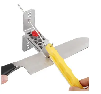 

Knife Sharpener Professional 5 Stones Sharpening System Grindstone 5 Stones Knife Sharpener Kit Kitchen Tools Knife Sharpener.