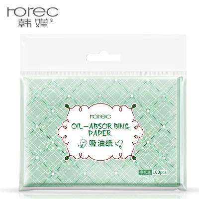 

ROREC 100PCS Summer Facial Oil Blotting Sheets Oil Absorbing Papers Facial Cleanser Oil Control Shrink Pore Face Cleaning Tool
