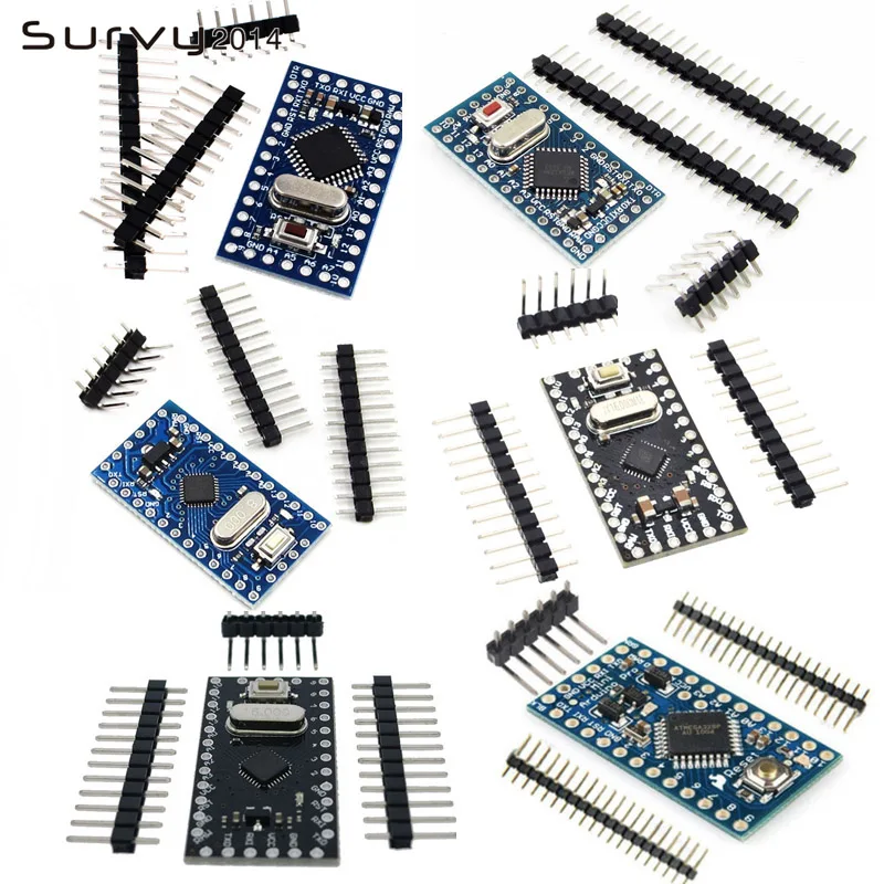 1 шт. pro mini atmega168/328 Pro Mini 328 ATMEGA328 3 В 8 МГц/5 16 МГц для Arduino | Электронные компоненты и