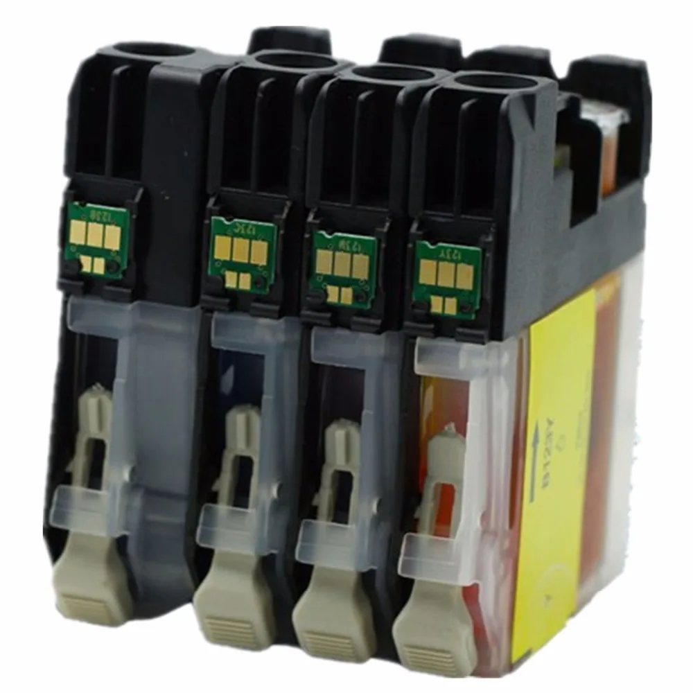 4-x-LC121-LC-121-LC-121-XL-LC121XL-Ink-Inkjet-Cartridges-For-Brother-DCP-J132W