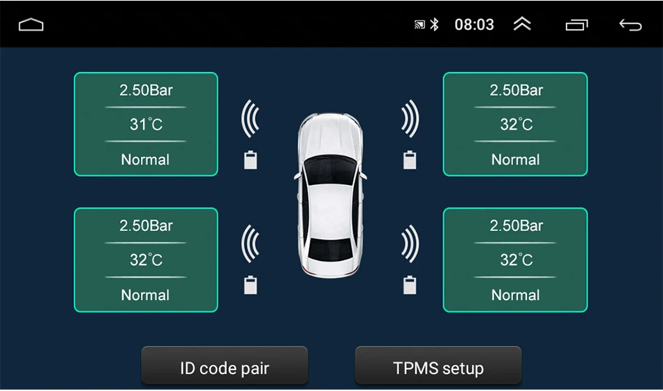 Jansite TPMS автомобильных шин давление сигнализации мониторы системы Солнечный мощность зарядки дисплей умный температура Предупреждение с 4 Датчики