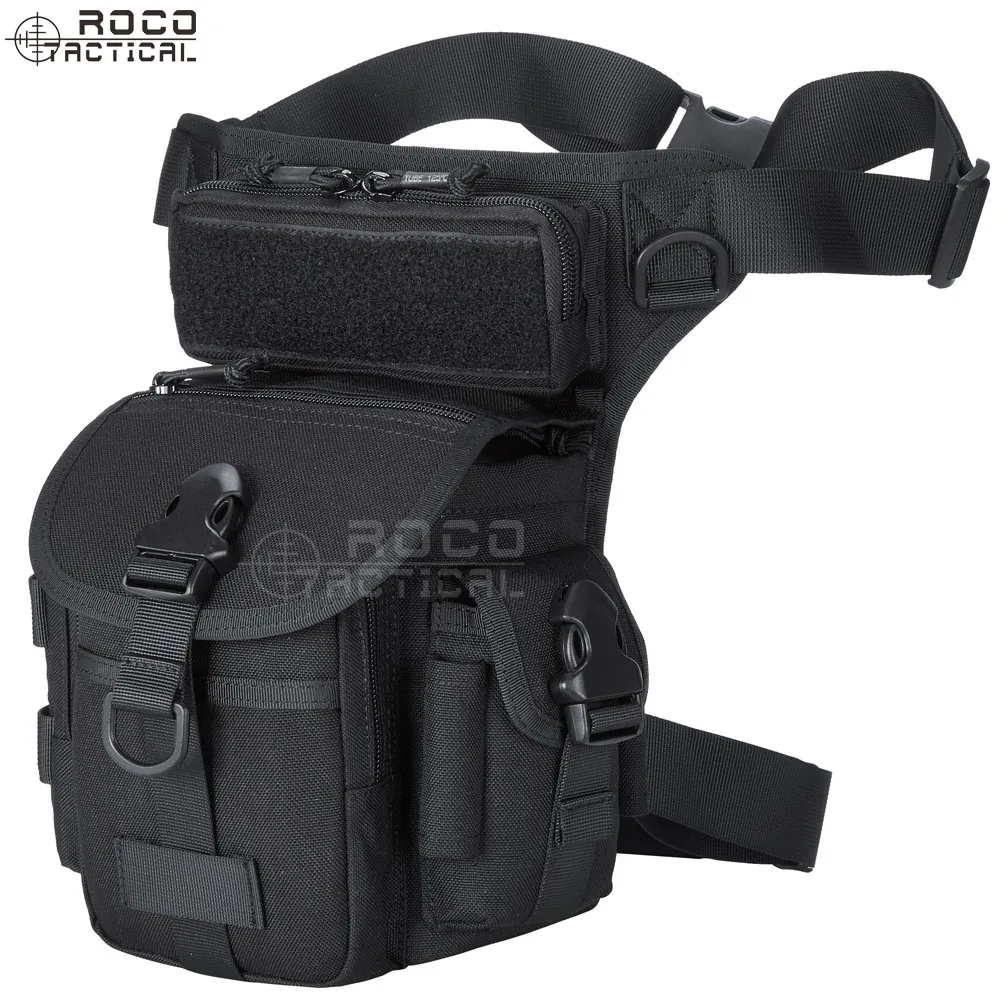  ROCOTACTICAL Military Tactical Drop Leg Bag Tool Fanny Thigh Pack Pouch Motorcycle Thermite Versipa