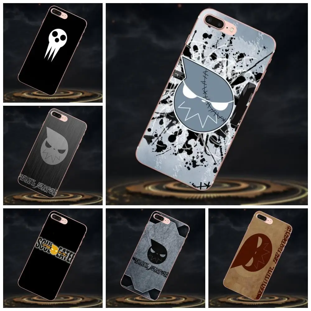 

For Xiaomi Redmi Note 2 3 3S 4 4A 4X 5 5A 6 6A Pro Plus Art Painted Cover Style Cell Phone Case Popular Anime Soul Eater Head