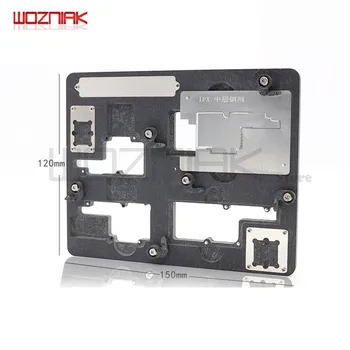 

Wozniak WL B69 B70 Multi-function for iphone x Solder paste Plant tin platform Fixed fixture for mainboard chip Suit
