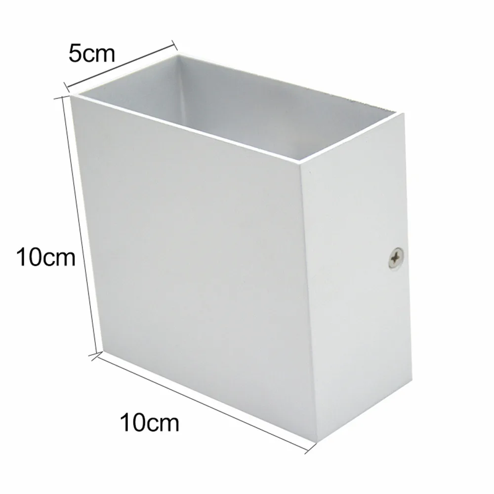 LED Wall Lamp 6W Dimmable Square Sconce Light Indoor Decoration Lighting Wall Light for Bedroom Stairs Hallway Aisle Living Room