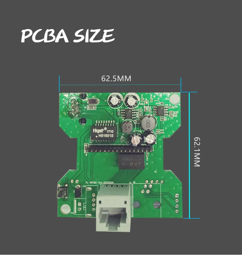 Макетная плата Поддержка RJ45 RJ11 USB порт и POE вход 12 В до 30 в для питания PD сплиттер 48 в беспроводной маршрутизатор интерфейс PCBA