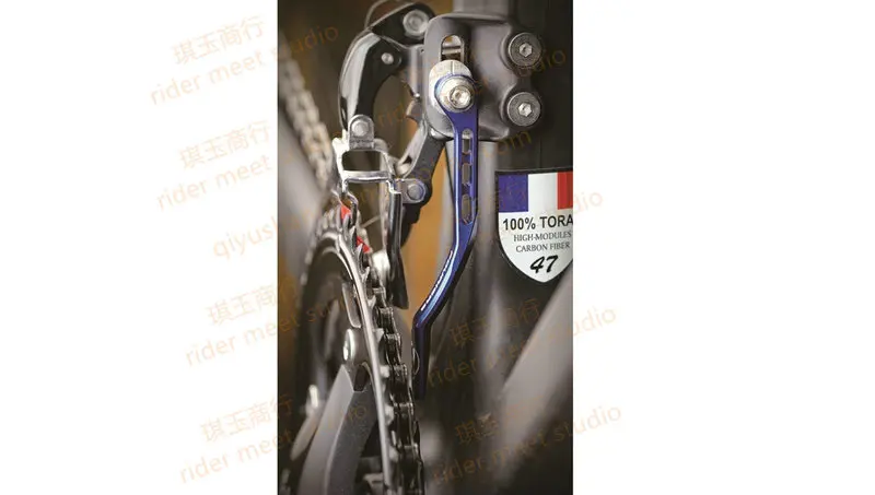 Fouriers CNC Road Bike Chain Catcher Drop Keeper With magnet for SRM powermeter