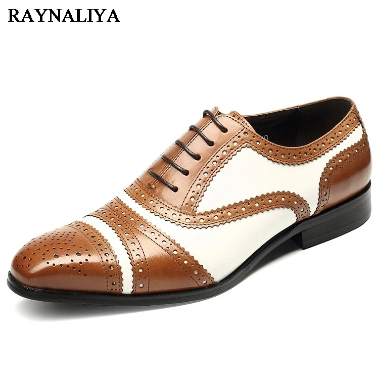 Men's Dress Business Formal Shoes High Quality Cow Leather Shoes Men Lace-Up Luxury Wedding Oxford Yellow Color Shoes YJ-B0006 Men's Dress Business Formal Shoes High Quality Cow Leather Shoes Men Lace-Up Luxury Wedding Oxford Yellow Color Shoes YJ-B0006