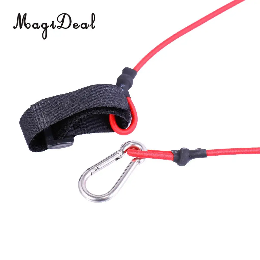 Elastic Kayak Canoe Safety Leash Fishing Rod Lanyard Paddle Leash for Kayaking Canoeing Rafting Inflatable Boat Accessories