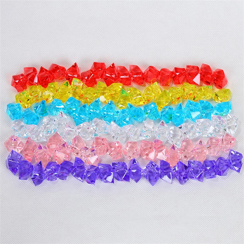 Новинка 10 шт./лот акриловые хрустальные камни для вазы аквариума вечерние