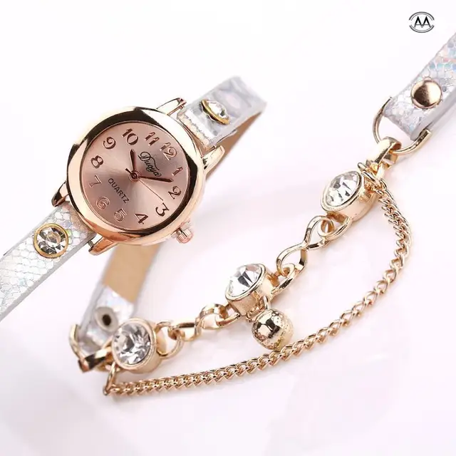 Hot sale fashion luxury bead pendant watches bracelet watch women wrist watches Hot sale fashion luxury bead pendant watches bracelet watch women wrist watches