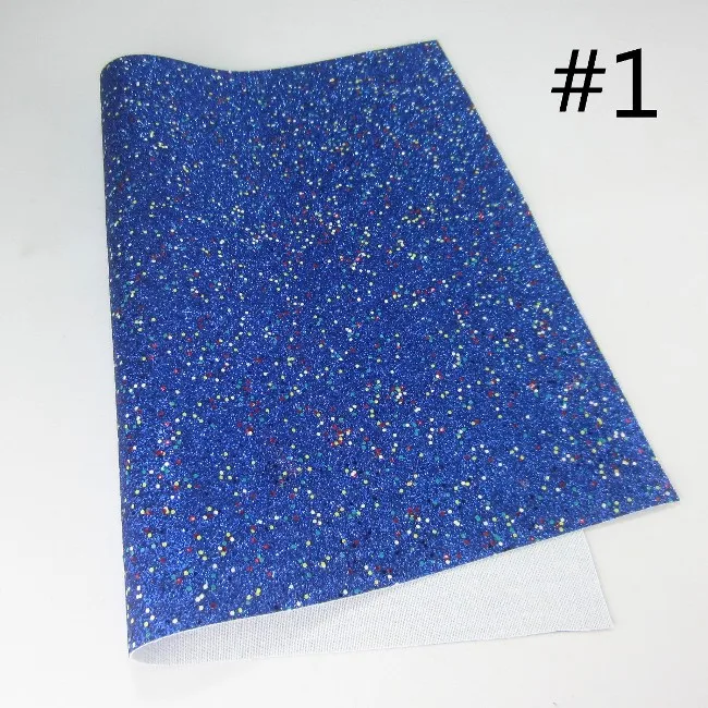 Синяя плотная блестящая ткань и тонкая блестящая ткань кожа для сумок ...