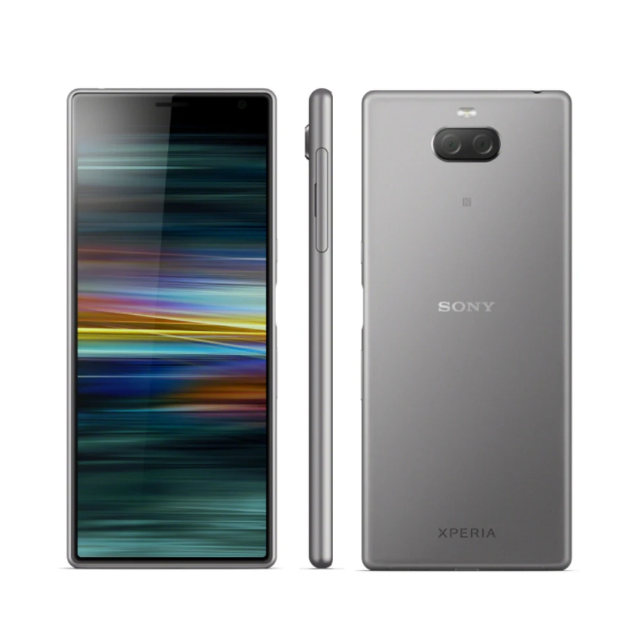 

New Sony Xperia 10 Plus I4293 4G LTE Mobile Phone 6.5" 6GB RAM 64GB ROM Snapdragon 636 Android 9.0 Dual SIM NFC Smart Phone