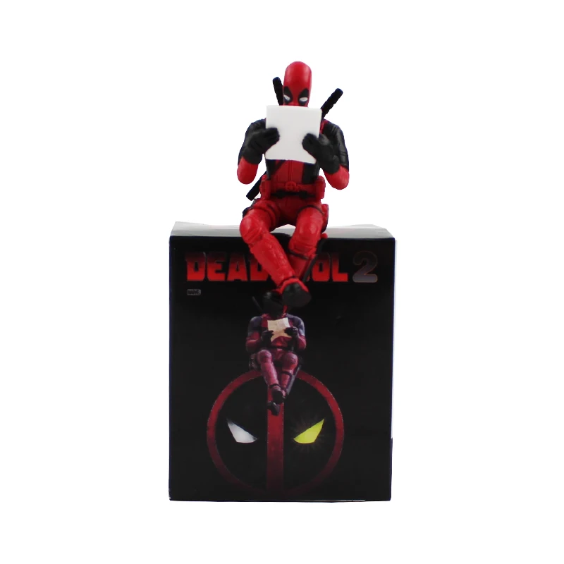 

6cm X-MAN Deadpool Super Hero Q version PVC Action Figure mini dead pool model toys doll for kids gifts